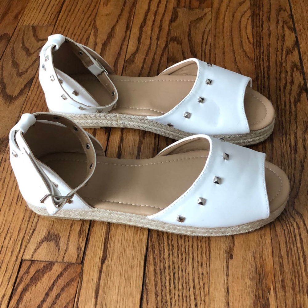 Brand new studded sandals